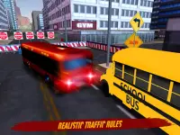Free simulator bus parking driving - skill games Screen Shot 8