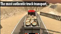 Truck Driver In Desert Screen Shot 1