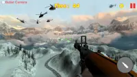 Helicopter Shooting Sniper Game Screen Shot 2