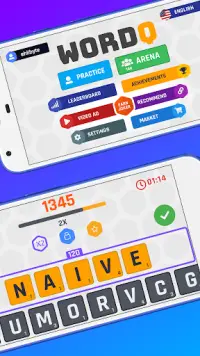 WordQ: Online Multiplayer Word Game Screen Shot 0