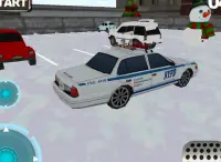 Car winter parking - 3D game Screen Shot 5