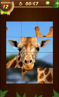 Animals slide Puzzle Screen Shot 3