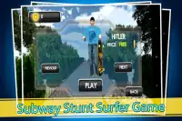 Subway Stunt Surfer Game Screen Shot 1
