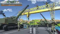 US Army Bridge Construction Simulator Game Screen Shot 2
