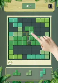 Woody Block: Green Wood Puzzle Screen Shot 14