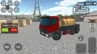Truck Crane at Dozer Simulation Screen Shot 4