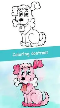 Dog Coloring Books Screen Shot 7