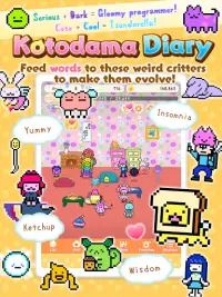 Kotodama Diary: Cute Pet Game Screen Shot 8