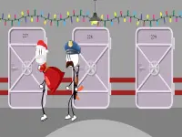 Stickman Jailbreak 8 Xmas: Funny Escape Simulation Screen Shot 11