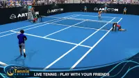 Tennis Multiplayer - Sports Game Screen Shot 0