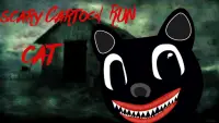 Cartoon Scary Cat Run Screen Shot 0