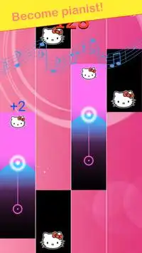Hello Kitty Piano Tiles Screen Shot 1