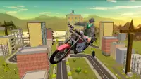 Flying Bike Sim Ride Unlimited Screen Shot 1