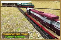 Transporter Train Farm Animals Screen Shot 3