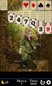 Hidden Solitaire Elven Woods - Free Card Game Screen Shot 3