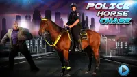 Politie Horse Chase:Crime Stad Screen Shot 0