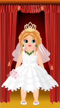 Little Bride Dress Up Game Screen Shot 1