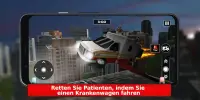 Autofahren Simulator Spiele: Ambulanz Krankenwagen Screen Shot 0