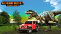 Safari Dino Hunter 2 - Dinosaur Games Screen Shot 1