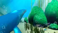 Ocean Mammals: Blue Whale Marine Life Sim 3D Screen Shot 2