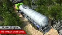 Oil Tanker Fuel Transporter Truck Sim : hill Climb Screen Shot 5