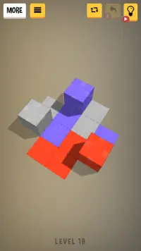 Paper Fold: 3D Block Puzzle Screen Shot 1