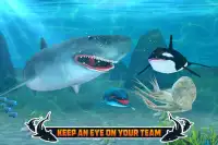 Clan d'acqua di battaglia di animali marini Screen Shot 16