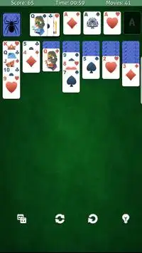 Solitaire Spider King - classic solitaire Screen Shot 2