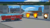 Camión de emergencia Bombero Screen Shot 4