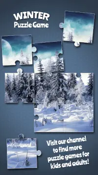 Winter Puzzle Game Screen Shot 5