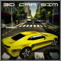 3D Car Sim Screen Shot 4
