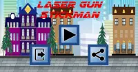 Laser Gun Stickman : shoot Game Screen Shot 0
