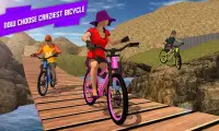 BMX Offroad Bicycle Rider Game Screen Shot 1