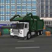 Road Garbage Dump Truck Driver