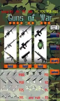 Guns of War Slot Machine Screen Shot 0