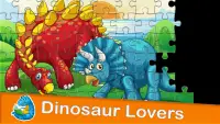 Dino Puzzle Free game dinosaurier lovers Screen Shot 0