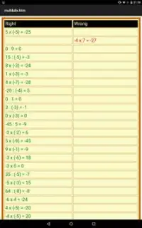 Multiplication and Div trial Screen Shot 13