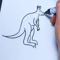 How to Draw a Kangaroo Screen Shot 0