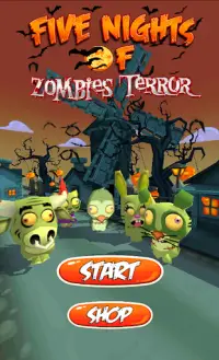 Five Nights Of Zombies Terror Screen Shot 5