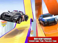 पुलिस कार स्टंट: मेगा रैंप फ्री कार रेसिंग गेम्स Screen Shot 8