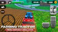 Farming Tractor  Harvest Real Simulator Screen Shot 2