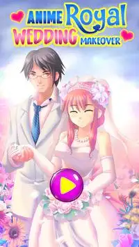 Anime Royal Wedding Makeover 2018: Girls Games Screen Shot 0