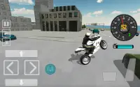 Police Motorbike Driving Simulator Screen Shot 0