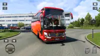 Bus Driving Bus Simulator Game Screen Shot 1