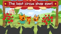 Kid-E-Cats: Circus! Kids Games with Three Cats! Screen Shot 0