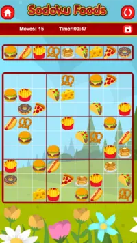 Sudoku Puzzle Foods Free Screen Shot 21