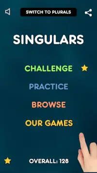Plurals & Singulars Test and Practice - Free Screen Shot 7