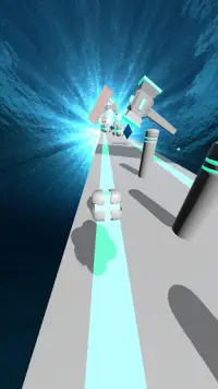 Neon Ball Run - Casual 3d runner game Screen Shot 4