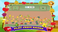 Learn Fruits Alphabet Jeux - Fruit Apprendre l ABC Screen Shot 3