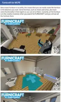 Furnicraft Furniture Mod for Minecraft PE Screen Shot 2